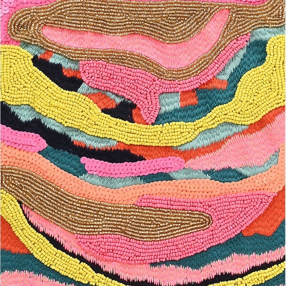 Multicolor Patterned Shoulder Bag - Picture 3 of 8